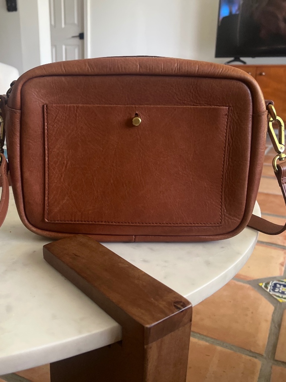 Madewell transport camera bag